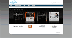 Desktop Screenshot of fi.harman.com